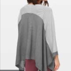 Lululemon it all lines up poncho